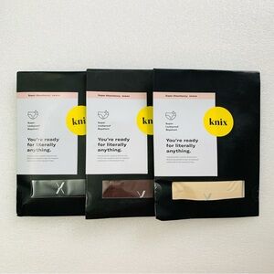 Knix Super Leakproof Boyshort Panties - 3Pk Size XL